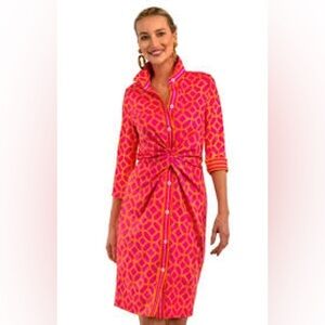 Gretchen Scott Twist & Shout Dress- Lucy In The Sly With Diamonds- (see notes)